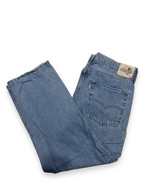 Vintage Levi Silver Tab Light Blue Wash Loose Jeans
